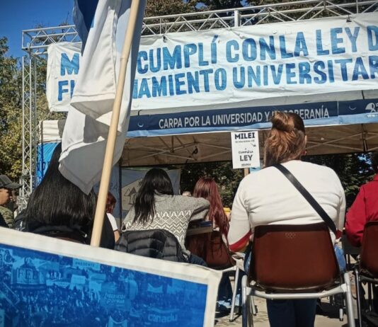 Tras más de un año de incumplimiento de la Ley de Financiamiento, la docencia universitaria vuelve a parar