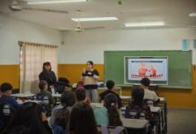 Realizaron un taller sobre gestión de emociones en la adolescencia en el IPET Juana Azurduy de Anisacate
