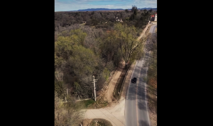 Ciclovía ruta 5 Los Chañaritos (Instagram Municipalidad de Anisacate)