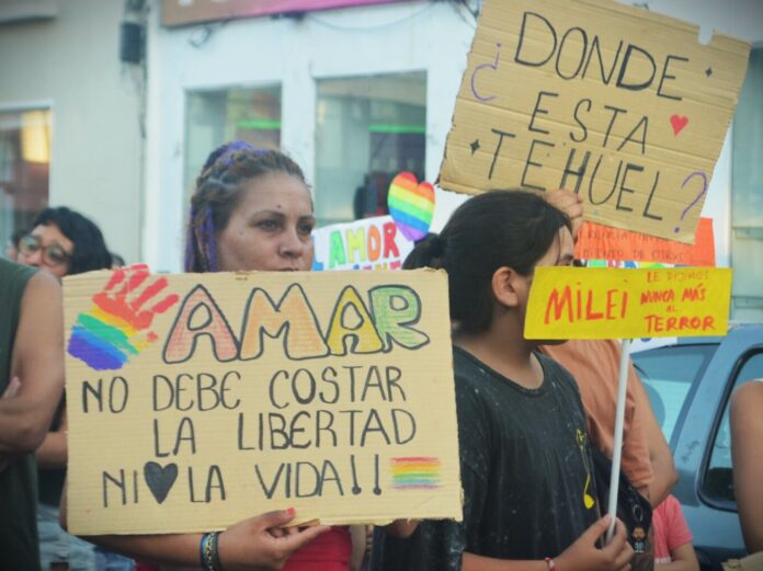 Marcha Antifascista en Alta Gracia (Tortuga)