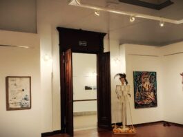 Inaugura una muestra colectiva de artistas de Santa María en la Legislatura Histórica de la Provincia