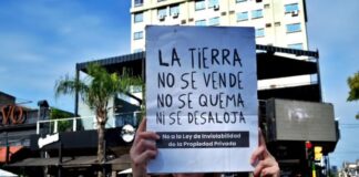 «La tierra no se vende, no se entrega, ni se desaloja»: Paravachasca se moviliza contra la extranjerización