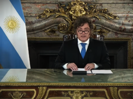 Envalentonado por un presunto apoyo de Trump a la Causa Malvinas, Milei encabezó una cadena nacional