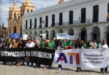 El sector de la discapacidad vuelve a la calle por la prórroga de la Emergencia en Discapacidad