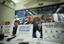 El Fresu exige un salario mínimo vital y móvil de 3 millones de pesos, que cubra las necesidades básicas