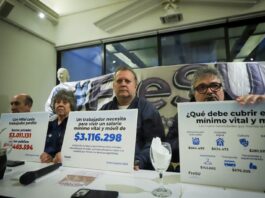 El Fresu exige un salario mínimo vital y móvil de 3 millones de pesos, que cubra las necesidades básicas