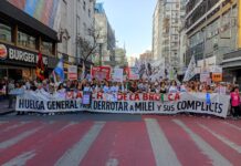Una multitudinaria marcha en Córdoba expresó su «bronca» contra el ajuste del Gobierno y sus «cómplices»