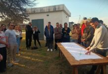 La Municipalidad le presentó a vecinos y comerciantes el proyecto de nueva rotonda en la ruta C-45