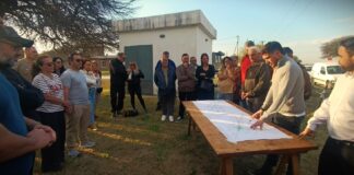 La Municipalidad le presentó a vecinos y comerciantes el proyecto de nueva rotonda en la ruta C-45
