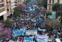5° Marcha Federal: la comunidad universitaria volvió a las calles, para defender la educación pública