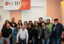 El diario cooperativo La Nueva Mañana de Córdoba celebró con un brindis sus primeros diez años de vida