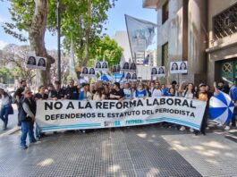 Gremios de prensa exigieron la apertura del debate en el Senado para la actualización del Estatuto del Periodista
