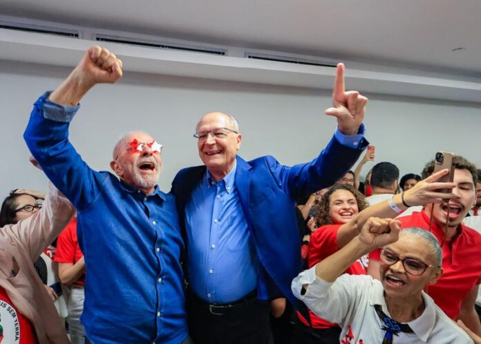 Festejo de Lula en Brasil (X de Lula)