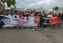39° Encuentro Plurinacional de Mujeres y Disidencias: una extensa columna marchó por el centro cordobés