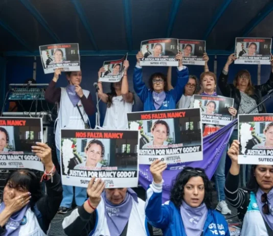 Docentes de todo el país pararon y se movilizaron para exigir justicia por el femicidio de Nancy Godoy