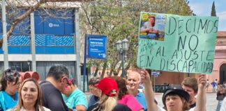 El colectivo de discapacidad de Córdoba sostiene el reclamo contra el «ajuste» previsto en el Presupuesto