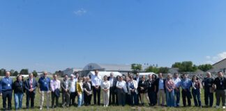 Referentes de diversas fuerzas políticas recorrieron el predio de Fadea, que recibirá la visita del Papa